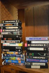 lot 71 image: VHS Movies The Alamo, The Scarlet Pimpernel and More