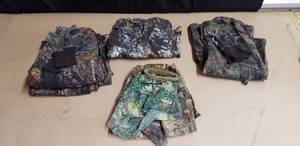 lot 103 image: Large Lot of Camo Outerwear - Most is Size Large