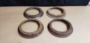lot 112 image: Lot of 4 Rims for Honda CT70Trail 70 - Only 1 Has Valve Stem Hole