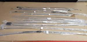lot 155 image: Lot of 12 Honda CT70Trail 70 Cables - Brake Cables, Throttle Cables, Clutch Cables