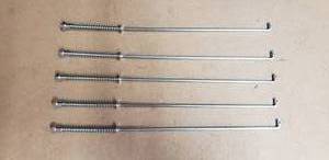 lot 184 image: Lot of 5 Honda CT70Trail 70 Rear Brake Rod Assemblies