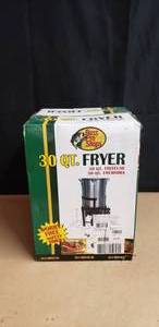 lot 221 image: NEW Bass Pro Shops 30 Qt. Fryer