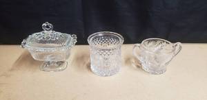 lot 236 image: Lot of 3 Glass Bowls