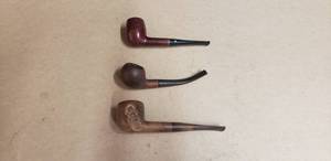 lot 241 image: Lot of 3 Vintage Pipes - Kaywoodie, Seville Select, Pipe Pub