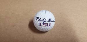 lot 249 image: Philip Barbaree Autographed Golf Ball