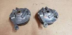 lot 331 image: Lot of 2 Honda CT70Trail 70 Front Brake Covers w Brakes