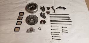 lot 354 image: Honda CT70Trail 70 Crankcase Parts