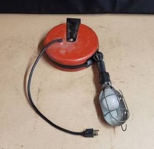 lot 387 image: Wall Mount Retractable Light