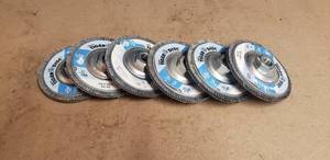 lot 399 image: Lot of 6 Weller Tiger Disc 4 12 Flap Discs