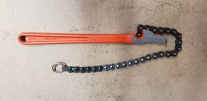 lot 401 image: Ridgid C-12 Chain Wrench