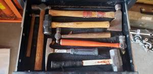 lot 420 image: Lot of Hammers