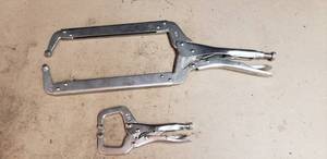 lot 426 image: Lot of 2 Vise Grip C Clamps