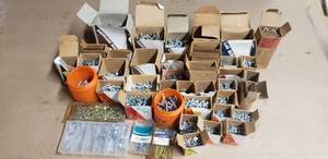 lot 444 image: Large Lot of Hardware - Screws, Bolts & Washers
