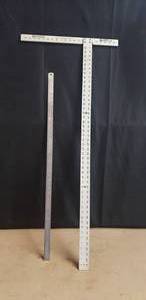 lot 450 image: T-Square & Yard Stick