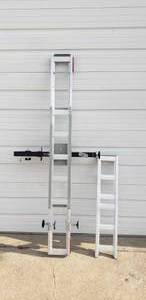 lot 468 image: Haul Master 400 Lb Reciever-Mount Motorcycle Carrier w Ramp - Item # 62837