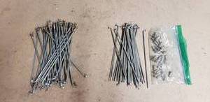 lot 471 image: Lot of 72 Honda SL70 Wheel Spokes (2 Full Sets)