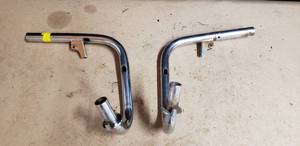 lot 489 image: Set of Honda CT70Trail 70 Handlebars