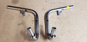 lot 490 image: Set of Honda CT70Trail 70 Handlebars