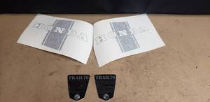 lot 515 image: Honda CT70Trail 70 Decal Kit (1969-1971)