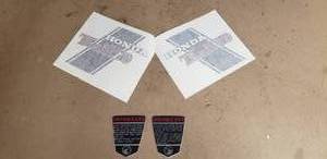 lot 517 image: Honda CT70Trail 70 Decal Kit (1970-1971)