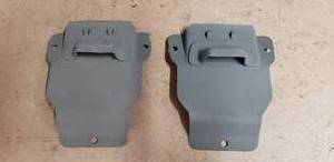 lot 521 image: Lot of 2 Honda CT70Trail 70 Silvertag Tool Kit Covers