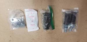 lot 533 image: Lot of 2 Foot Pegs w Additional Hardware