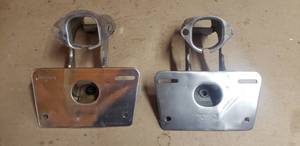 lot 540 image: Lot of 2 Honda CT70K1CT70 HK1 License PlateTail Light Mounts