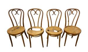 lot 119 image: 4 Vintage Chairs