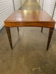 lot 131 image: Writing Table 36 x 36 x 30.5