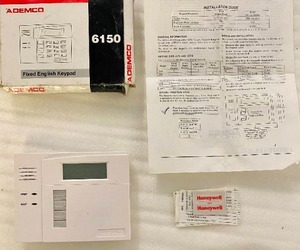 lot 149 image: Honeywell 6150 Keypad Access Device