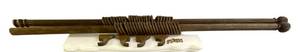 lot 194 image: Wooden Curtain Rod wBrackets 183L