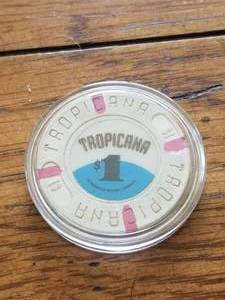 lot 3 image: Tropicana $1 poker chip