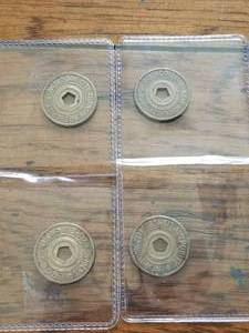lot 30 image: New York Five Borough pentagon tokens