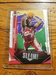 lot 114 image: Lebron James 2005 Upper Deck basketball card