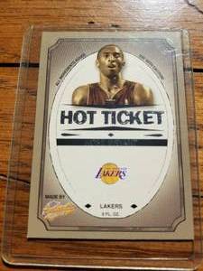 lot 126 image: Kobe Bryant 2004 Fleer Hot ticket card
