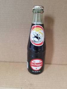 lot 19 image: Dr. Pepper unopened bottle - Cherokee Strip stampede