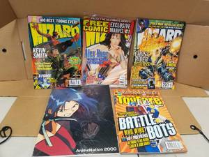 lot 20 image: Selection of Wizard magazines