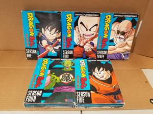 lot 29 image: Dragonball Z DVDs season 1-5