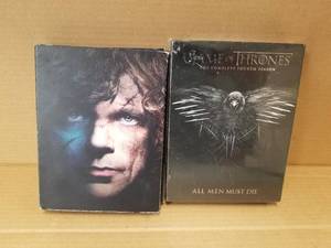 lot 35 image: Game of Thrones DVDs season 3 and 4