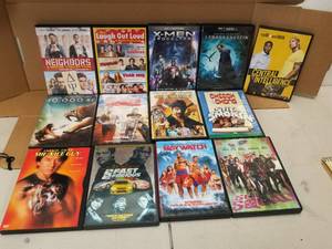 lot 58 image: Selection of DVD movies