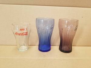 lot 78 image: Selection of 3 Coca Cola glasses