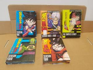 lot 204 image: Selection of Dragon Ball Z dvds - one has never been open