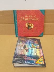 lot 215 image: Disney photo album and The Tale of Despereaux book