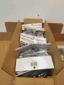 lot 218 image: Selection of chrome toilet paper holders