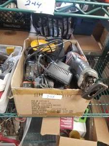 lot 248 image: Selection of Dewalt and Rigid chargers and more