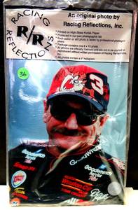 lot 36 image: RARE DALE EARNHARDT SR Nascar 8x10 Glossy Photo Racing Reflections Atlas Unopened $$
