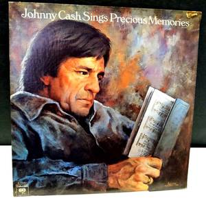 lot 46 image: Johnny Cash Sings Precious Memories LP 1975 VG