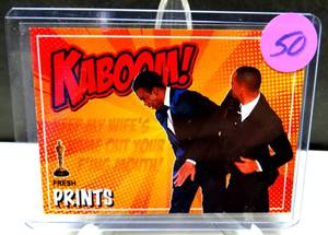 lot 50 image: KABOOM - DONT MISS - LIMITED CUSTOM FRESH PRINTS - WILL SMITH SLAP OF CHRIS ROCK (CANT BUY RETAIL) $$$