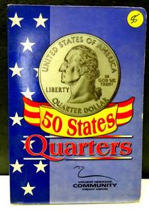 lot 55 image: UNUSED - 50 STATE QUARTERS BIO & STARAGE BINDER