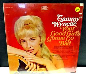 lot 64 image: VINTAGE ORIGINAL Tammy Wynette - Your Good Girls Gonna Go Bad - Epic Records